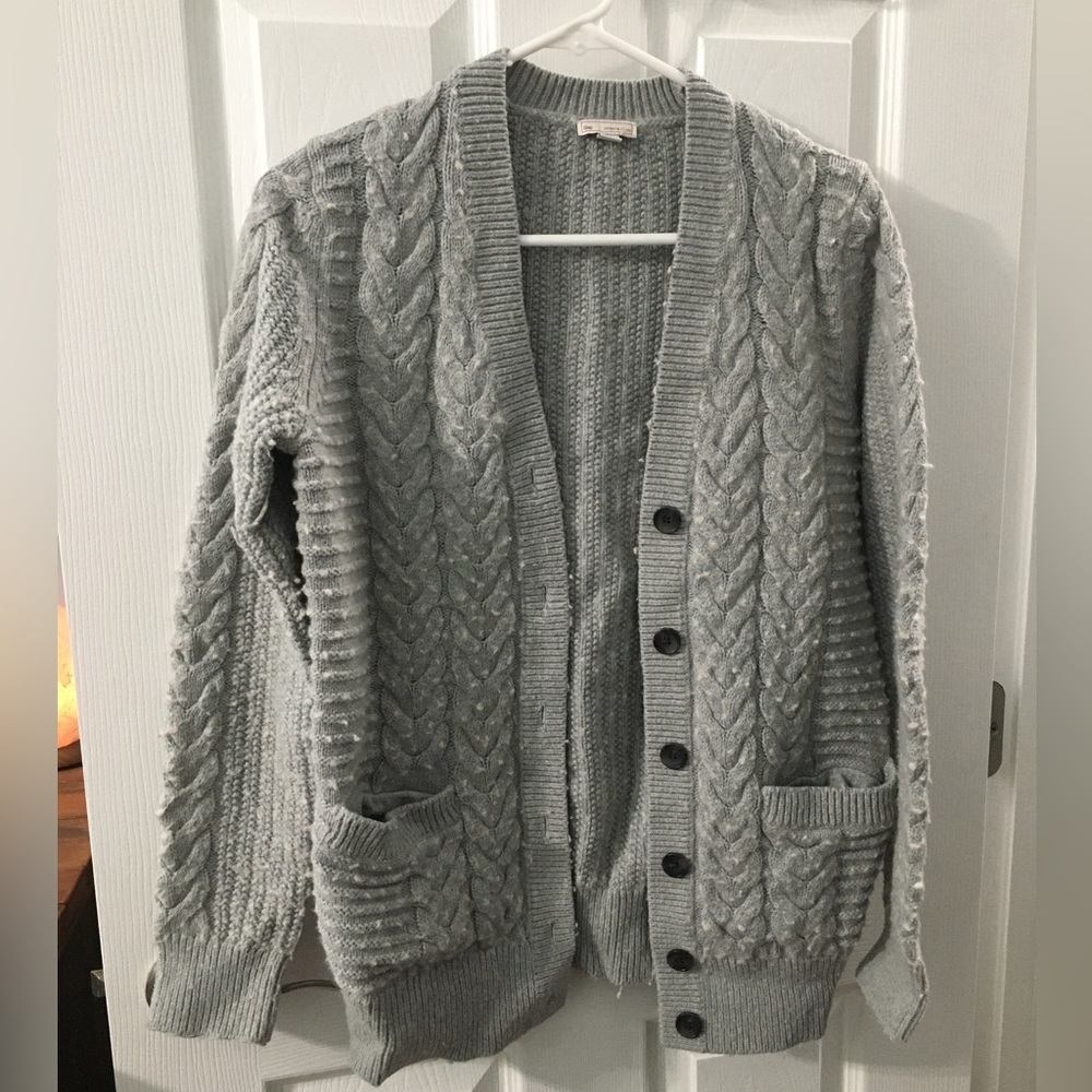 Gap Gray Cardigan